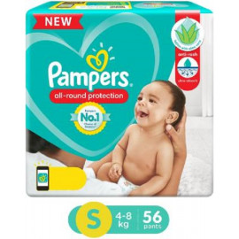 PAMPERS BABY DRY PANTS (S) 56PAD